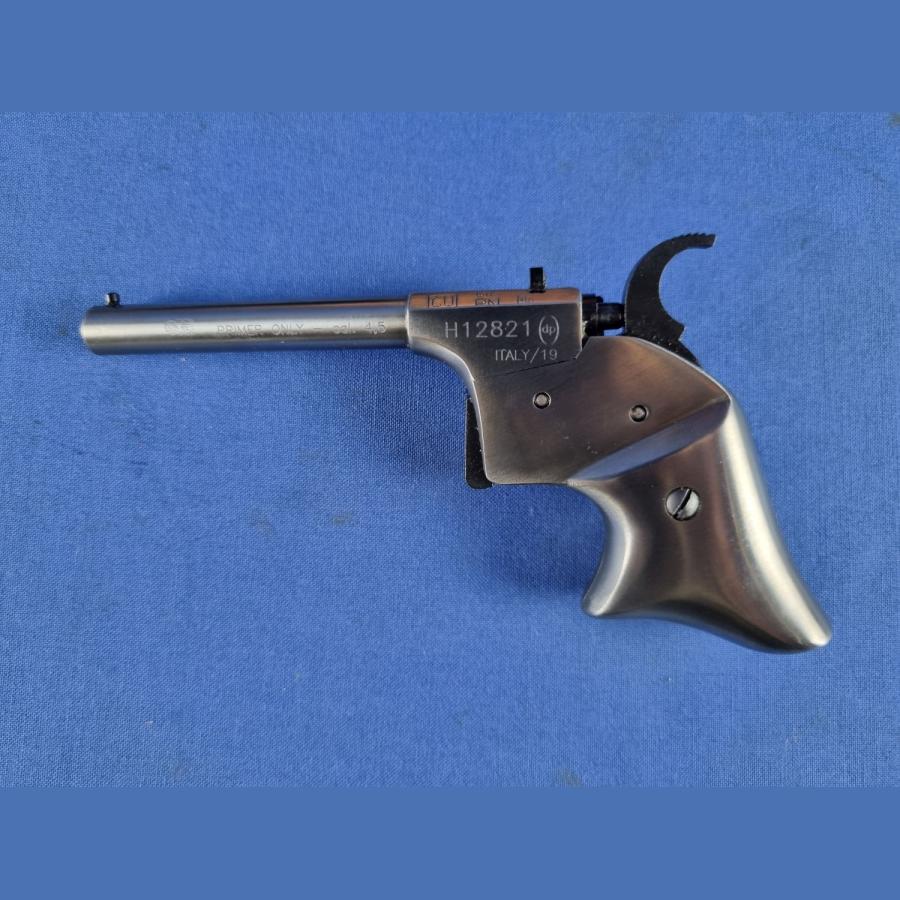Davide Pedersoli Vorderlader Pistole Derringer Remington Rider White Perkussion Zündkapsel Luftdruckpistole Kal. 4,5mm