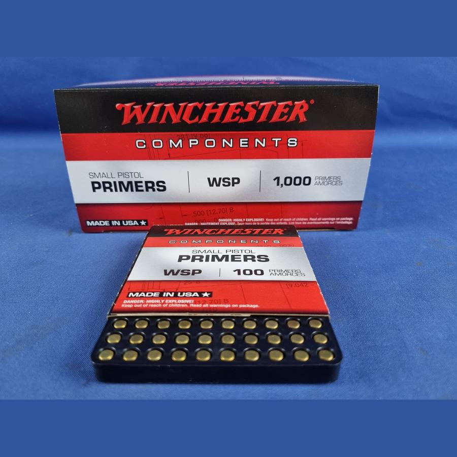 Winchester WSP Small Pistol Primers Zündhütchen
