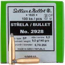 Sellier & Bellot Geschosse .264 9,1g/140grs. Tlm