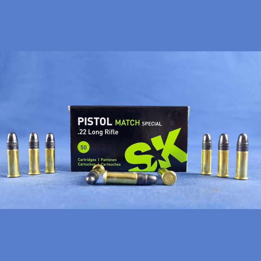 SK Pistol Match Spezial .22 lfb 2,6g/40grs