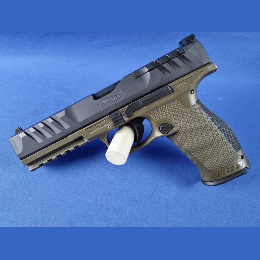 Pistole VT Walther PDP Full Size, 5″, OR OD Green 9mm Luger