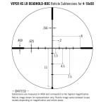 Vortex Viper HS LR 4-16×50 Dead-Hold BDC MOA