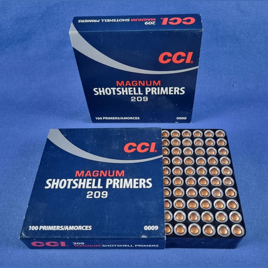 CCI SHOTSHELL PRIMERS 209M SS