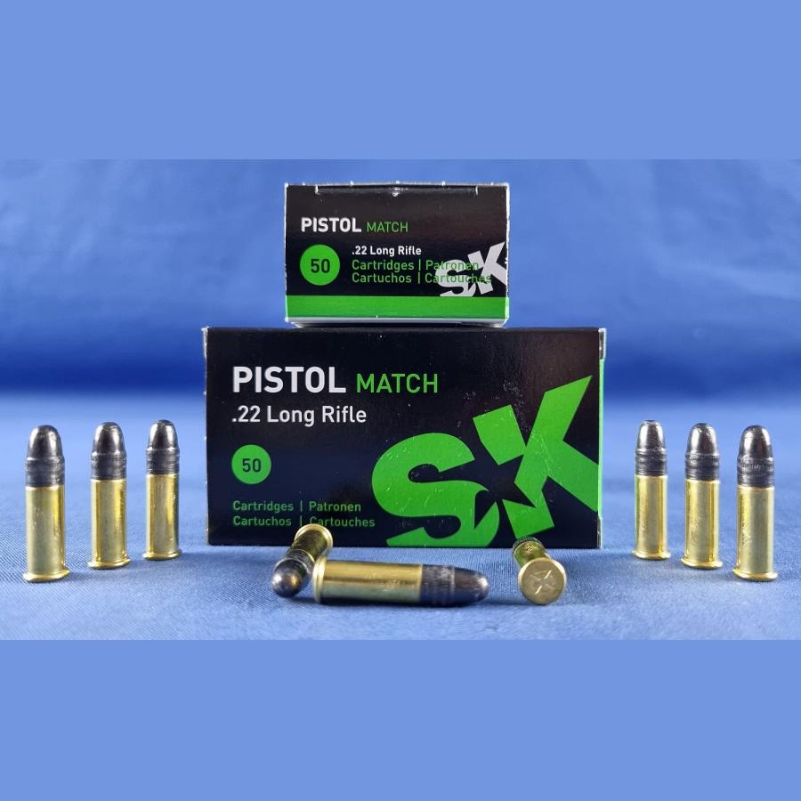 SK .22 lfb Pistol Match 2,6g 40grs 50 Stk