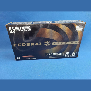 Federal Goldmedal 6,5 Creedmoore 8,4g./130grs. Berger Hybrid VLD