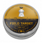 Coal Field Target White Pellets Rundkopf Wadcutter Ring Diabolos geriffelter Schaft Kal. 4,5 mm 500 Stk.