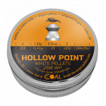 Coal Hollow Point White Pellets Hohlspitz Diabolos geriffelter Schaft Kal. 5,5 mm/.22  250Stk.