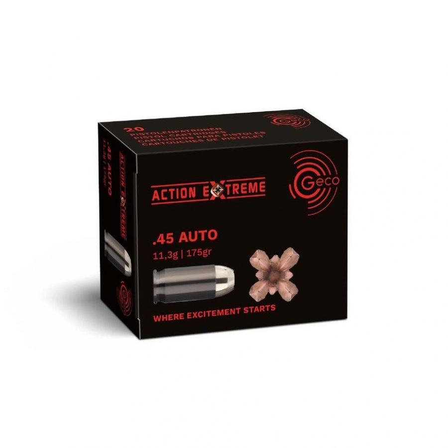 Geco .45 Auto Action Extreme 11,3g/175gr 20Stk.